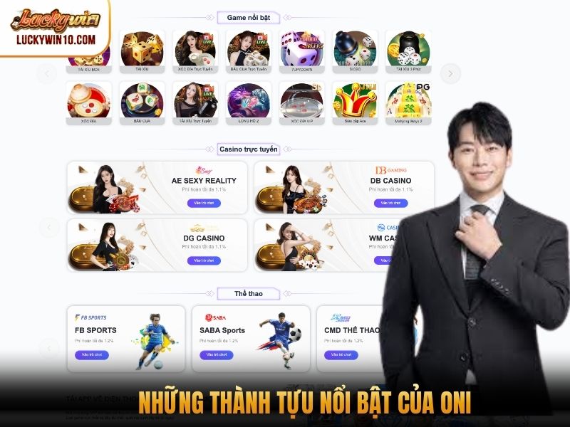 Những thành tựu nổi bật của Oni